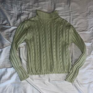 Green Turtleneck